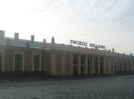 the railway station
