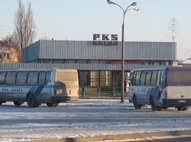The bus station