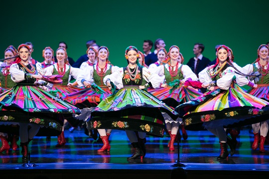 THE NATIONAL FOLK SONG AND DANCE ENSEMBLE MAZOWSZE AND THE CENTER FOR POLISH FOLKLORE KAROLIN