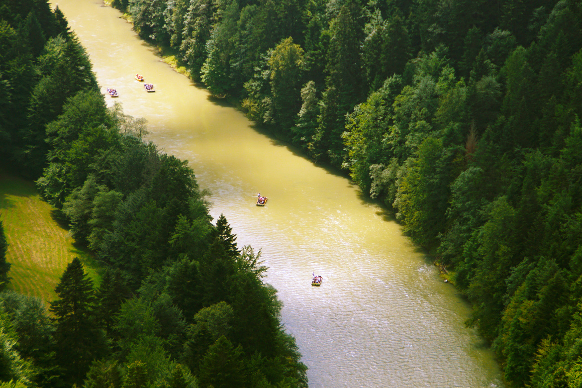 The Dunajec River Gorge rafting – Pieninski National Park