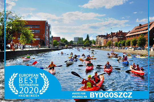 Vote for Bydgoszcz as the European Best Destination 2020