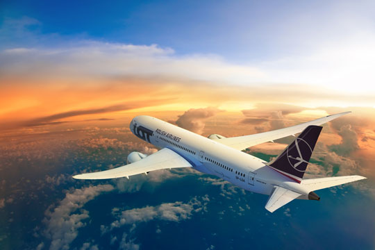 LOT's New Non-Stop Connection From Warsaw to San Francisco 