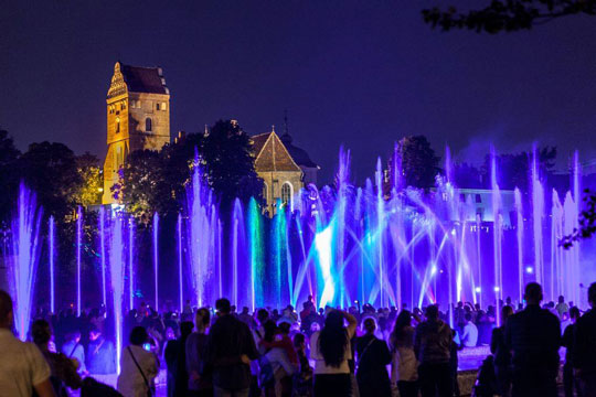 Warsaw's Multimedia Fountain Park