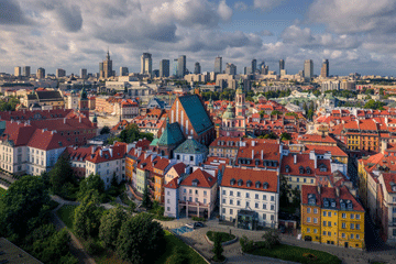 Poland, a top post-COVID-19 travel destination.