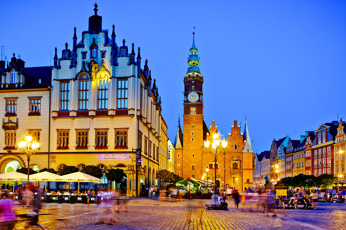 Wrocław on a webcam