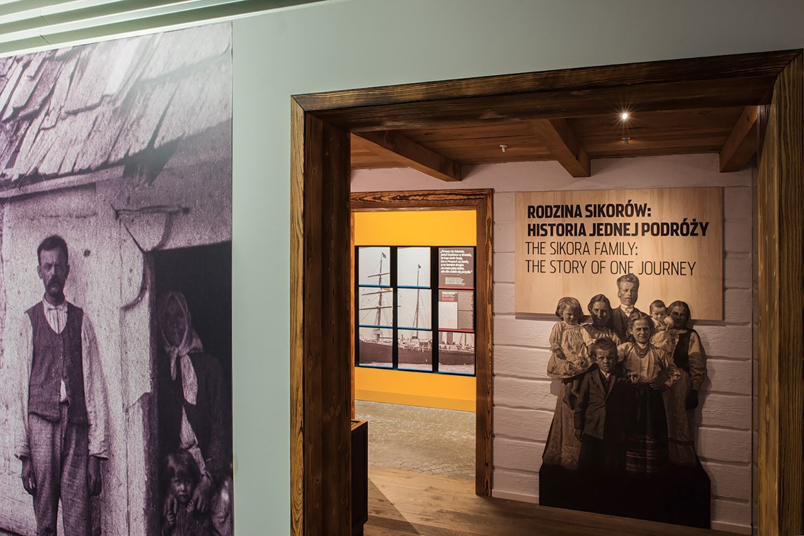 interior of a museum