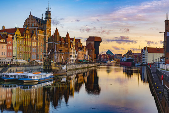 Warsaw and Gdańsk selected as some of the Coronavirus: Safest Destinations to Visit in Europe
