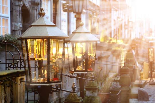Amber workshops in Gdansk