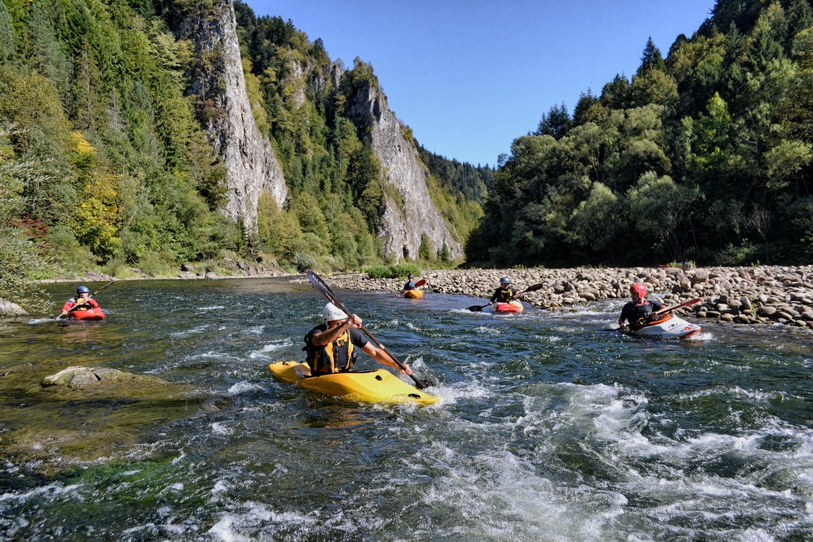 Canoeing - the Dunajec river