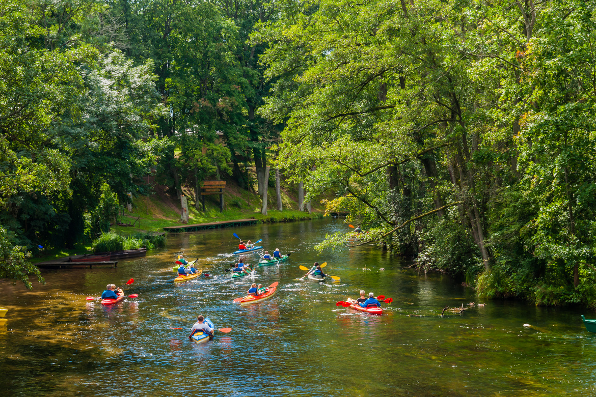 Kayaking - the Krutynia river