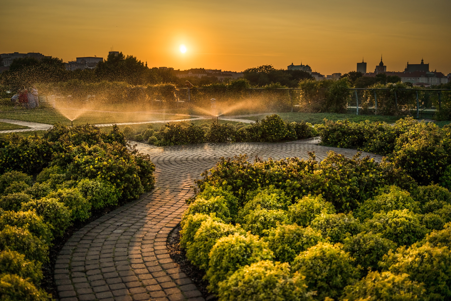 University of Warsaw Library to the urban beaches of the Vistula river