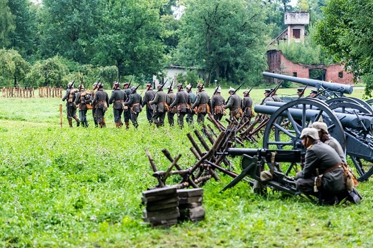 Historic Prussian fortress Boyen in Gizycko