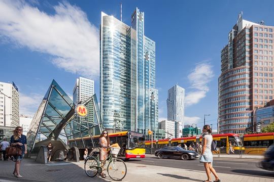 Public transport in the city
