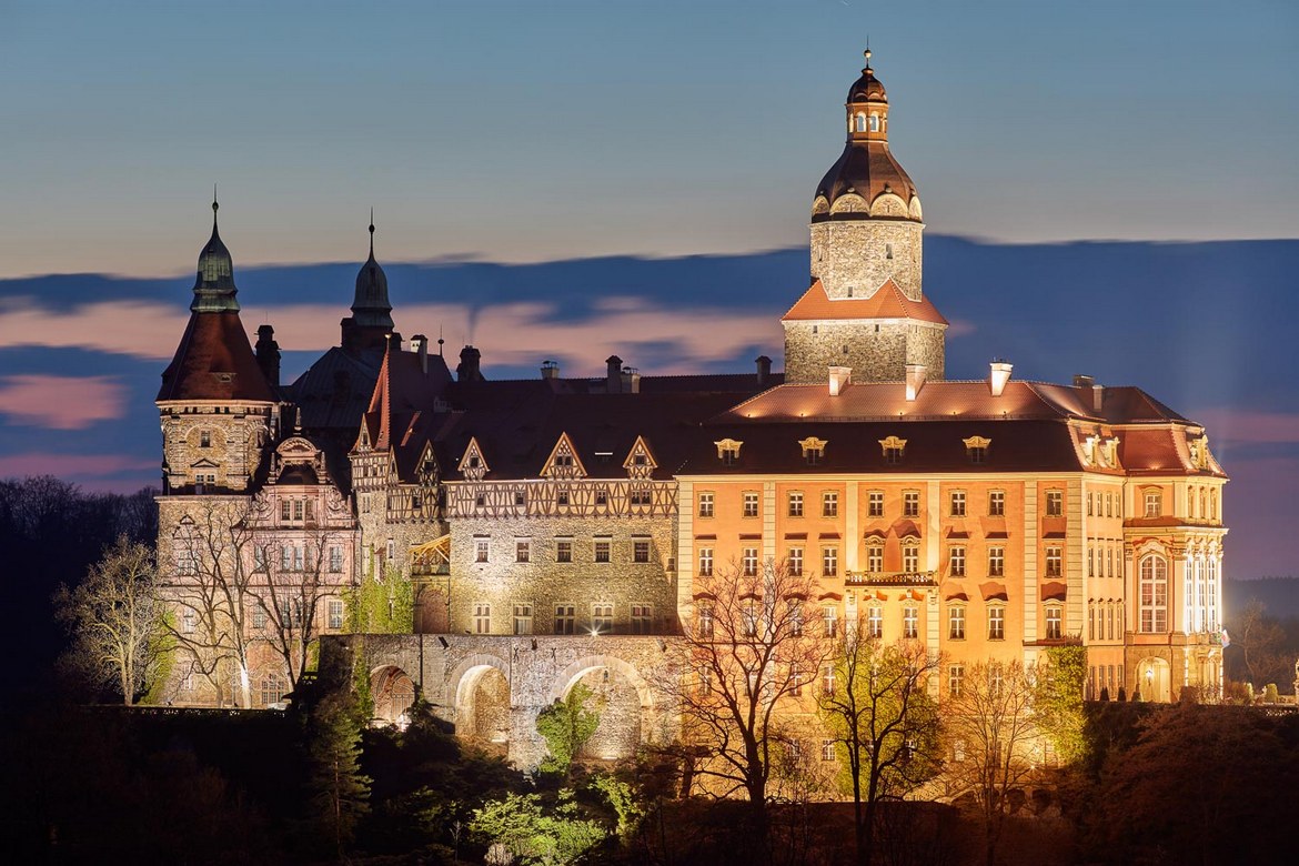 Książ Castle in Wałbrzych – the third-largest castle in Poland