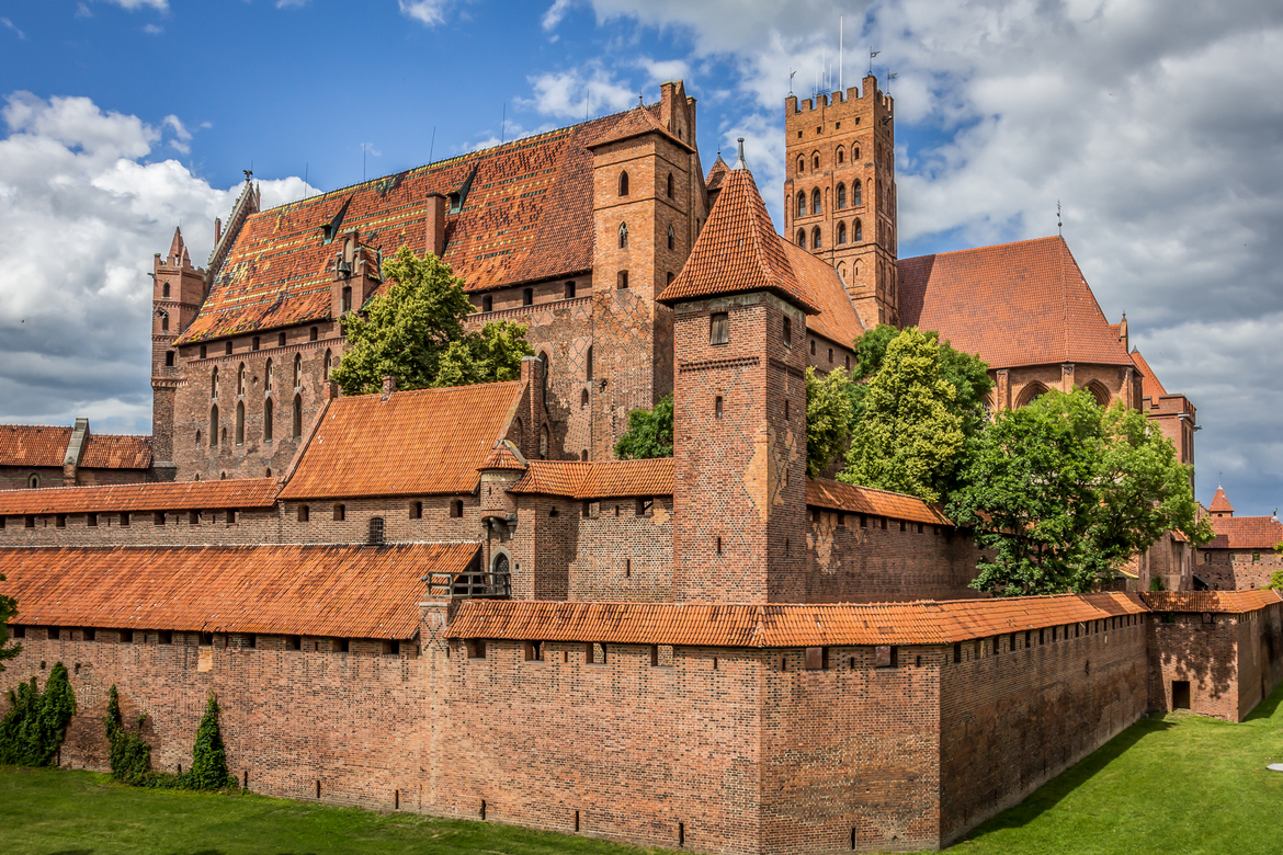 The Malbork Castle Museum situated in the former castle of the Teutonic Order in Malbork, listed as a UNESCO World Heritage Site