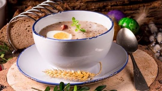 Журек – суп на мучной закваске