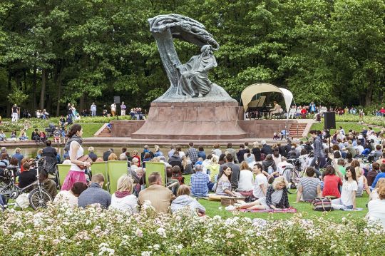 59-й сезон Шопеновских концертов в Королевском парке Лазенки 