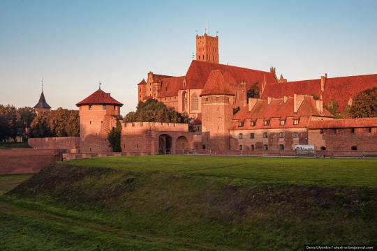 Мальборк - самый большой замковый комплекс в Европе