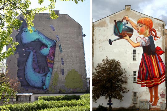 De magiska muralmålningarna