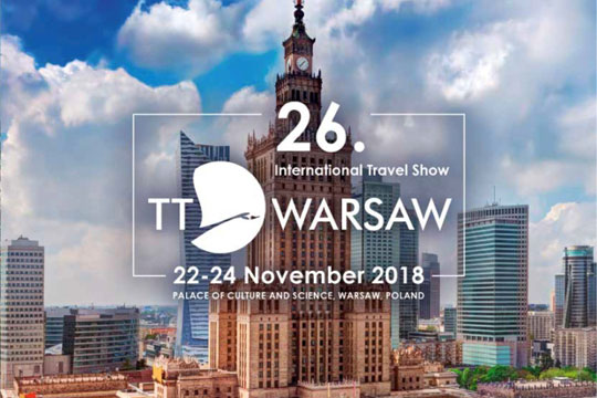 Välkommen till 26:e upplagan av den internationella turistmässan TT Warsaw