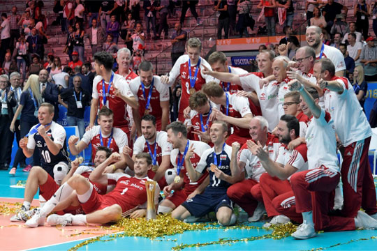 Vi är världsmästare i volleyboll!
