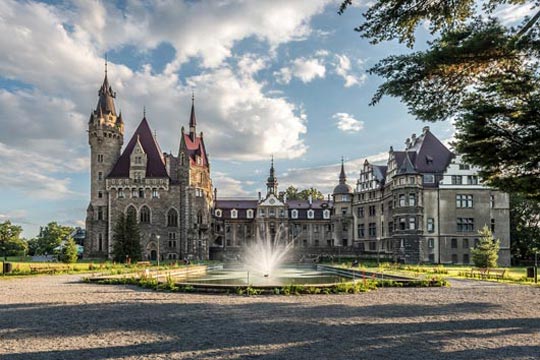 Slottet i Moszna