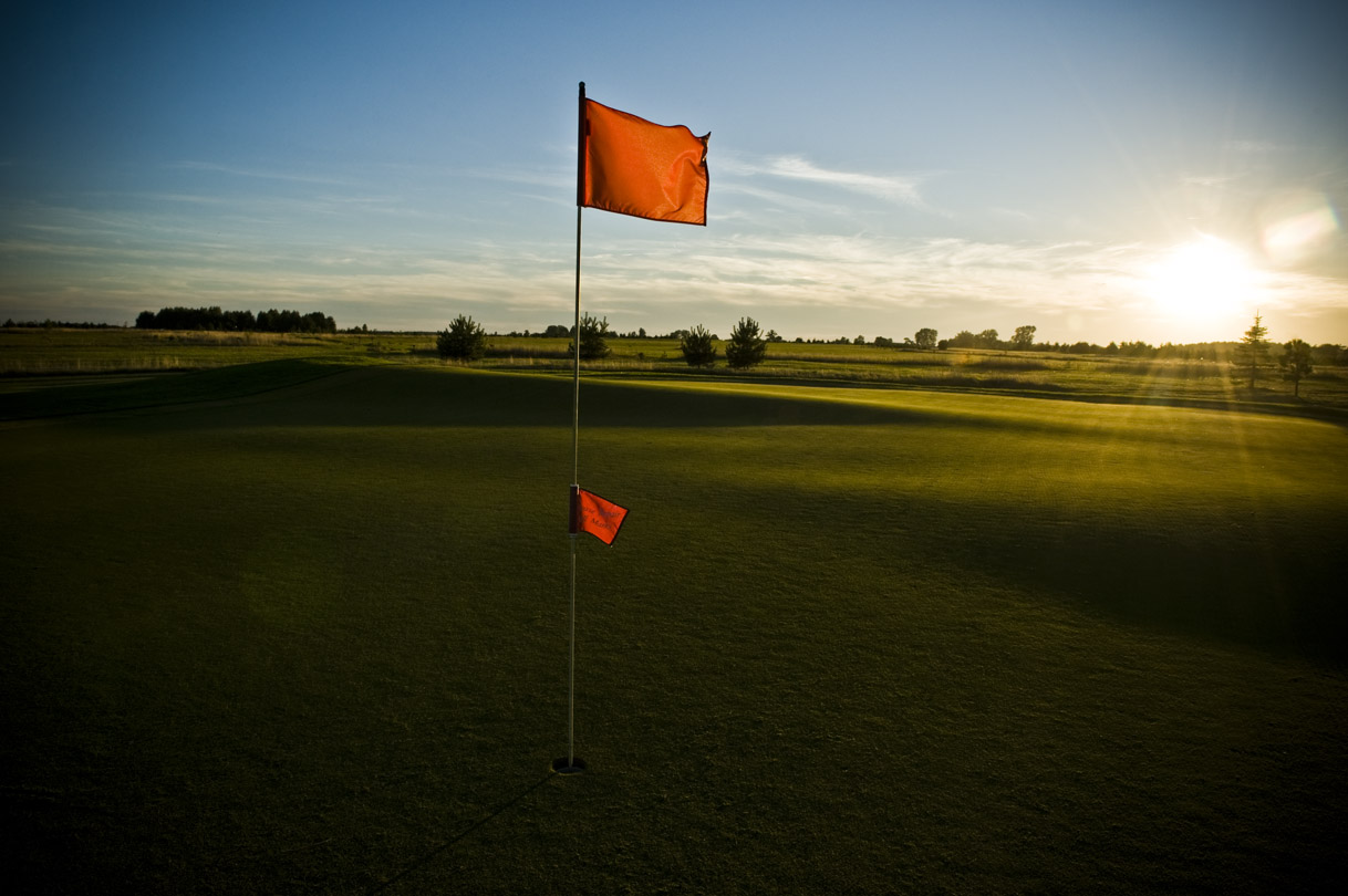 Golf i mellersta Polen